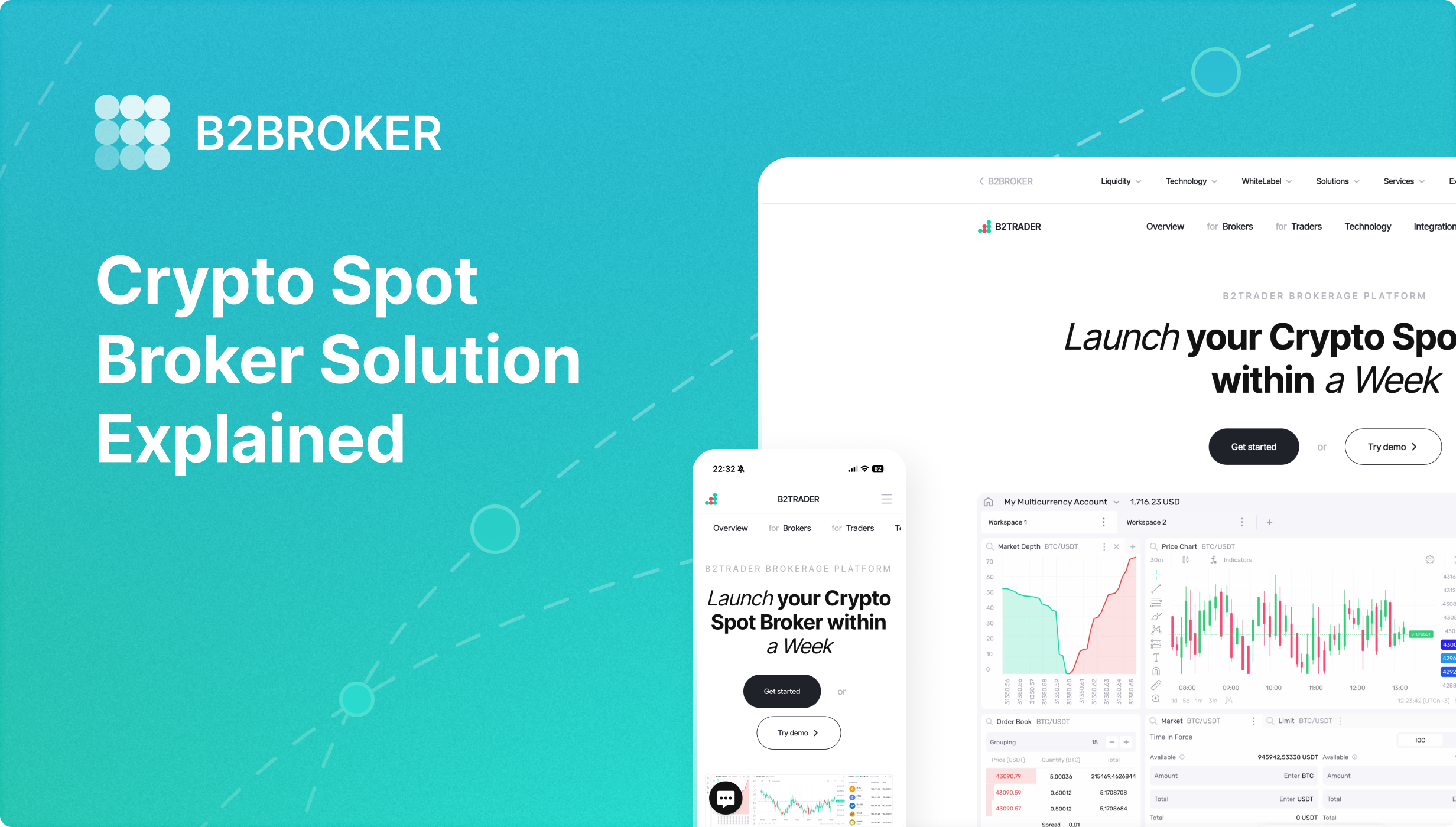 Crypto Broker Turnkey with B2BROKER: Go Live in Weeks
